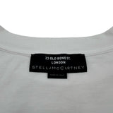 ステラ・マッカートニー STELLA McCARTNEY ロゴプリントＴシャツ 601850 ホワイト コットン レディース 半袖Ｔシャツ