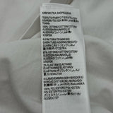 バレンシアガ BALENCIAGA ×adidas ロゴ刺繍Tシャツ 723976 ホワイト コットン メンズ 半袖Ｔシャツ