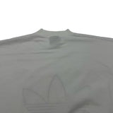 バレンシアガ BALENCIAGA ×adidas ロゴ刺繍Tシャツ 723976 ホワイト コットン メンズ 半袖Ｔシャツ