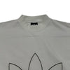 バレンシアガ BALENCIAGA ×adidas ロゴ刺繍Tシャツ 723976 ホワイト コットン メンズ 半袖Ｔシャツ