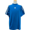 バレンシアガ BALENCIAGA ×adidas ロゴプリントTシャツ 739101 ブルー コットン メンズ 半袖Ｔシャツ