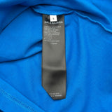 バレンシアガ BALENCIAGA ×adidas ロゴプリントTシャツ 739101 ブルー コットン メンズ 半袖Ｔシャツ