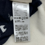エルメス HERMES シェーヌダンクル柄ニットセーター 5E2697DF ネイビー カシミヤ レディース セーター