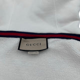グッチ GUCCI GGワッペンスウェットパーカー 753595 ホワイト コットン メンズ パーカー