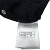 シャネル CHANEL チェックパターンルーズデニムパンツ P77620 ブラック コットン レディース デニムパンツ
