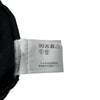シャネル CHANEL チェックパターンルーズデニムパンツ P77620 ブラック コットン レディース デニムパンツ