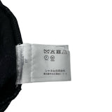 シャネル CHANEL チェックパターンルーズデニムパンツ P77620 ブラック コットン レディース デニムパンツ