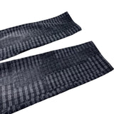 シャネル CHANEL チェックパターンルーズデニムパンツ P77620 ブラック コットン レディース デニムパンツ
