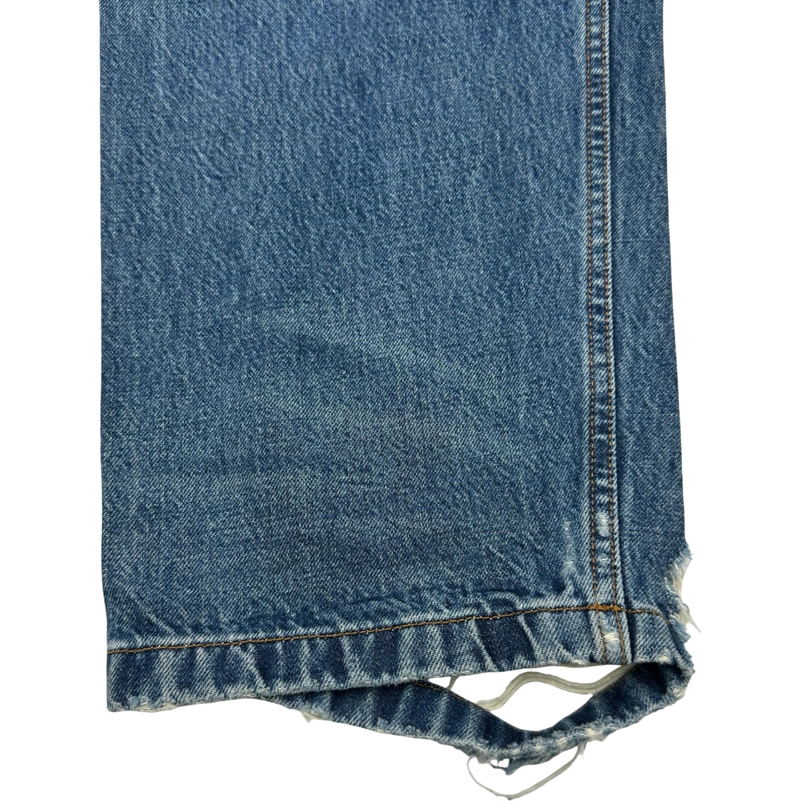 バレンシアガ BALENCIAGA ルーズデニムパンツ 736540 ブルー コットン