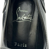 クリスチャン・ルブタン Christian louboutin CLバックルプラットフォームローファー ブラック レザー レディース ローファー