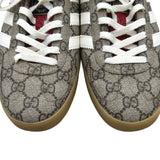 グッチ GUCCI GUCCI×adidas Gazelle ローカットスニーカー 725222 ベージュ メンズ スニーカー