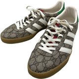 グッチ GUCCI GUCCI×adidas Gazelle ローカットスニーカー 725222 ベージュ メンズ スニーカー