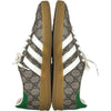 グッチ GUCCI GUCCI×adidas Gazelle ローカットスニーカー 725222 ベージュ メンズ スニーカー