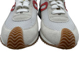 ロエベ LOEWE フローランナー ローカットスニーカー 590222 アイボリー レザー レディース スニーカー