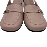 エルメス HERMES PARIS スリングバックパンプス 241046Z ピンク レザー レディース パンプス