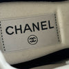 シャネル CHANEL ココマークローカットスニーカー G45142 イエロー キャンバス レディース スニーカー