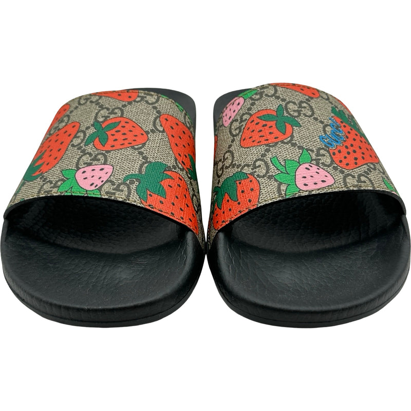 グッチ GUCCI GG総柄ラバースライドサンダル 408508 ベージュ