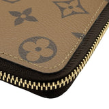 ルイ・ヴィトン LOUIS VUITTON ポルトフォイユ・クレマンス M82336 ブラウン モノグラム・リバース レディース 長財布