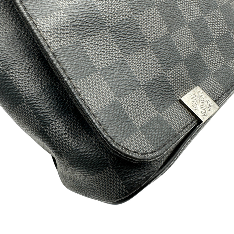 ルイ・ヴィトン LOUIS VUITTON ダニエルMM N58029 グレー ダミエグラ