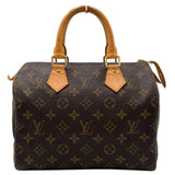 ルイ・ヴィトン LOUIS VUITTON スピーディ25 M41528 ブラウン モノグラムキャンバス/レザー レディース ボストンバッグ