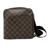 ルイ・ヴィトン LOUIS VUITTON オラフPM N41442 ブラウン ダミエ/レザー レディース ショルダーバッグ