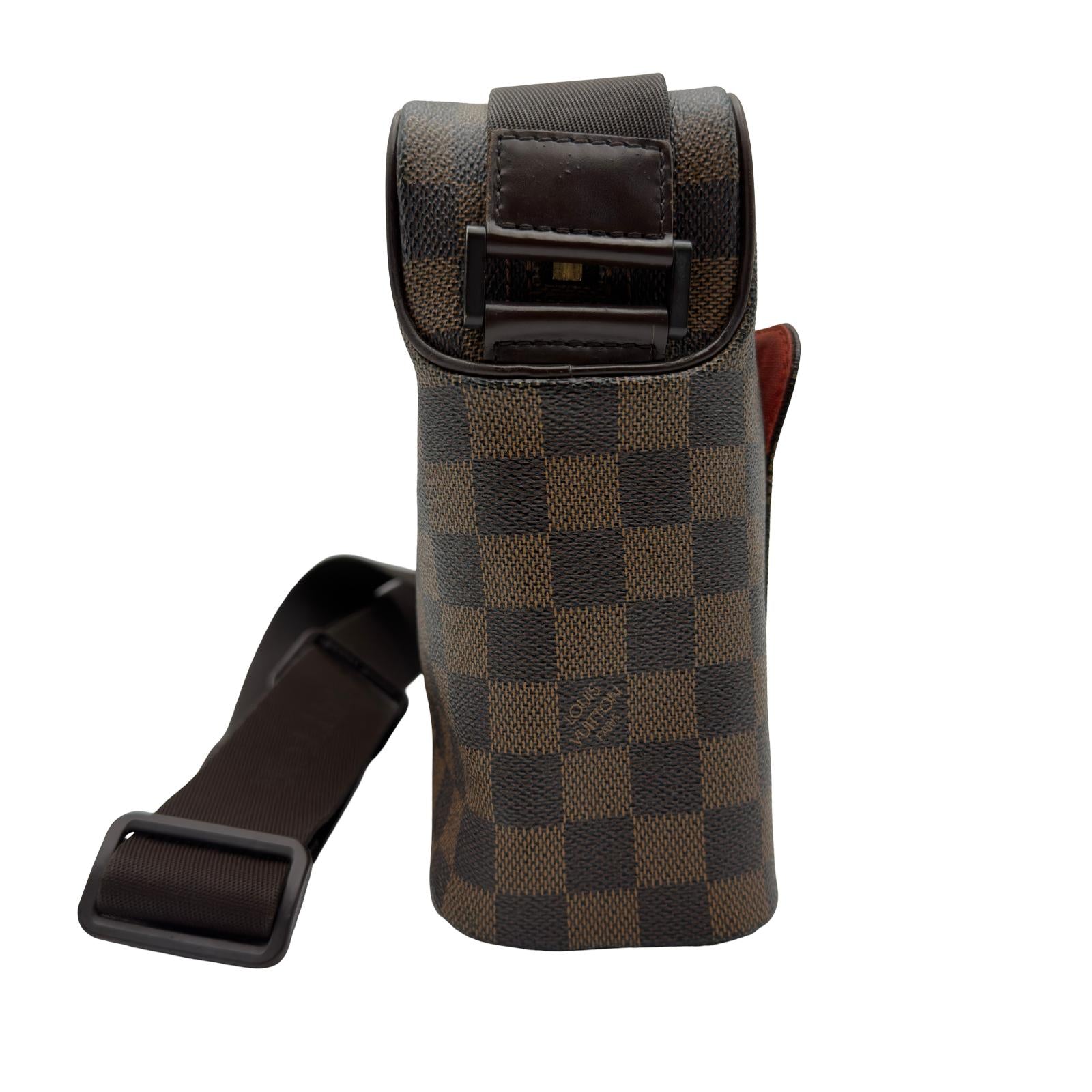 ルイヴィトン ダミエ オラフPM ショルダーバッグ ブラウン ルイ・ヴィトン LOUIS VUITTON オラフPM N41442 ブラウン ダミエ