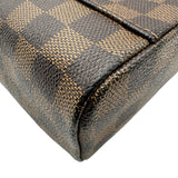 ルイ・ヴィトン LOUIS VUITTON オラフPM N41442 ブラウン ダミエ/レザー レディース ショルダーバッグ
