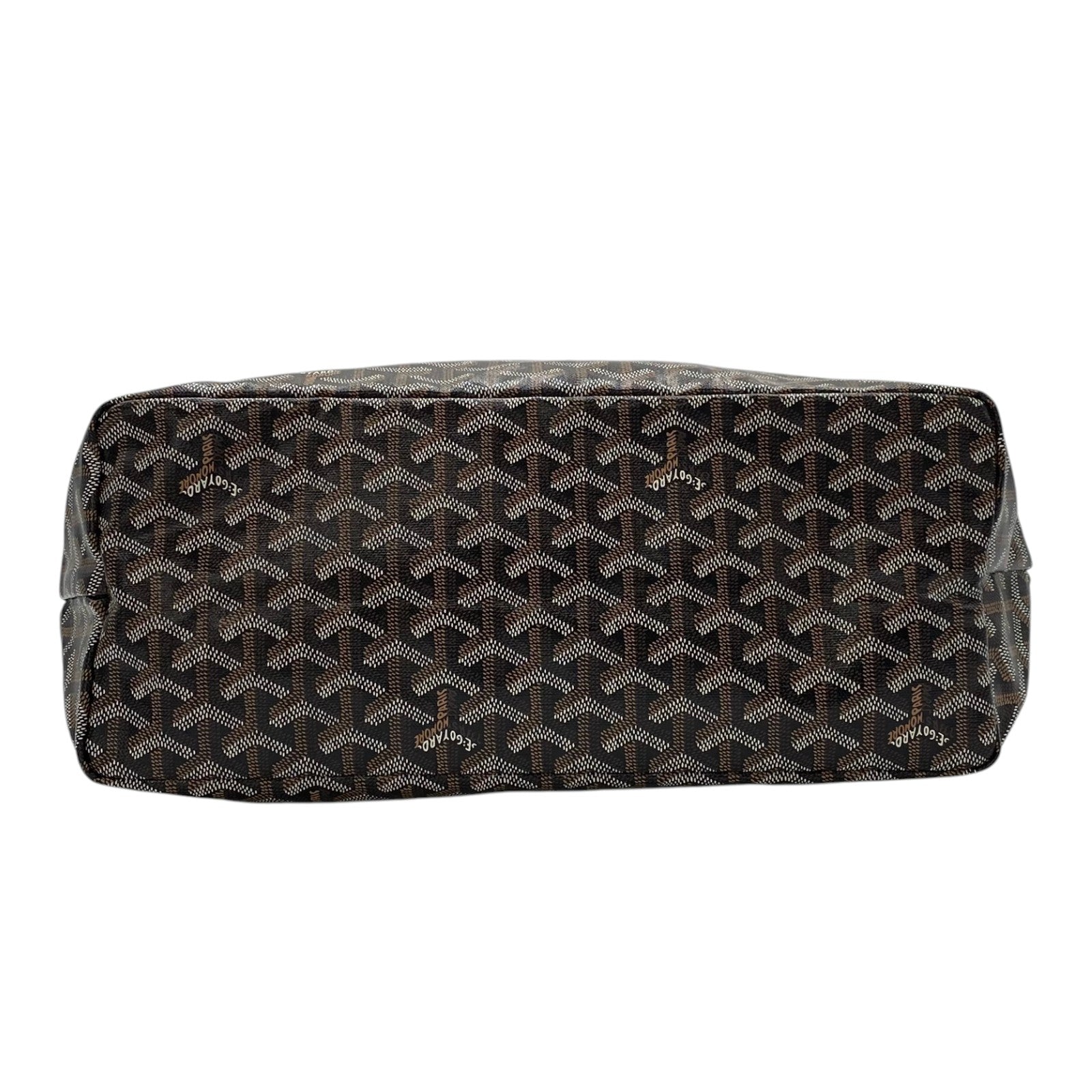 ゴヤール サンルイPM トートバッグ　ブラック ゴヤール GOYARD サンルイPM ブラック ゴヤールディンキャンバス ユニ