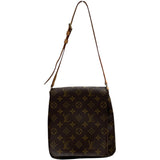 ルイ・ヴィトン LOUIS VUITTON ミュゼット・サルサショート M51258 ブラウン モノグラムキャンバス ユニセックス ショルダーバッグ
