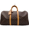 ルイ・ヴィトン LOUIS VUITTON キーポル50 M41426 ブラウン モノグラム レディース ボストンバッグ
