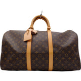 ルイ・ヴィトン LOUIS VUITTON キーポル50 M41426 ブラウン モノグラム レディース ボストンバッグ