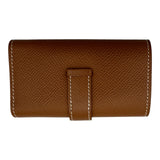 エルメス HERMES ベアン4連キーケース U刻 ゴールド/シルバー金具 エプソン レディース キーケース