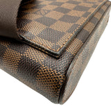 ルイ・ヴィトン LOUIS VUITTON ジェロニモス ブラウン ダミエ/レザー メンズ ボディバッグ