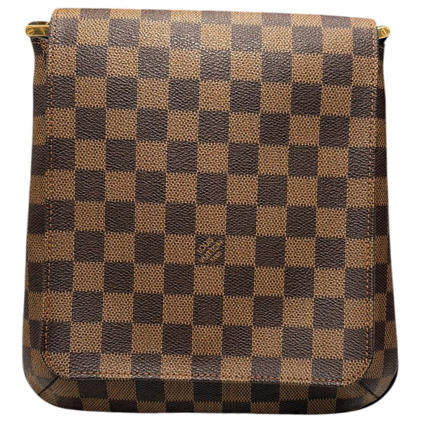 極美品 LOUIS VUITTON ルイヴィトン ミュゼットサルサ ダミエ ロングストラップ ショルダーバッグ N51300 ブラウン ゴールド金具 中古 4b008491 LOUIS VUITTON - 極美品 LOUIS VUITTON ルイヴィトン ミュゼットサルサ