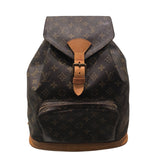 ルイ・ヴィトン LOUIS VUITTON モンスリGM M51135 PVC ユニセックス リュック・デイパック