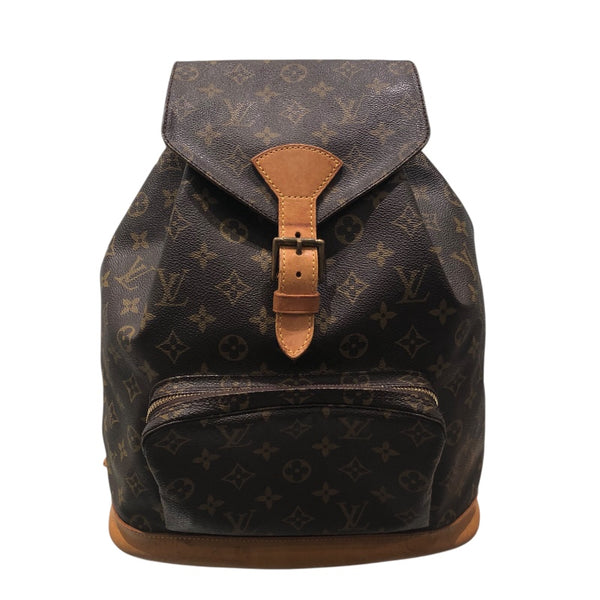 【正規品！鑑定済み】ルイヴィトン バッグ モンスリGM M51135 モノグラム ルイ・ヴィトン LOUIS VUITTON モンスリGM M51135 PVC ユニセックス