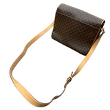 セリーヌ CELINE マカダムフラップショルダーバッグ コーティングキャンバス レディース ショルダーバッグ