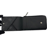 ルイ・ヴィトン LOUIS VUITTON ハイブリッド・ウォレット M81568 ブラック モノグラム・エクリプス メンズ 二つ折り財布
