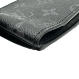 ルイ・ヴィトン LOUIS VUITTON ハイブリッド・ウォレット M81568 ブラック モノグラム・エクリプス メンズ 二つ折り財布