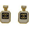 シャネル CHANEL ココボトルピアス ホワイト/ゴールド メタル アクセサリー