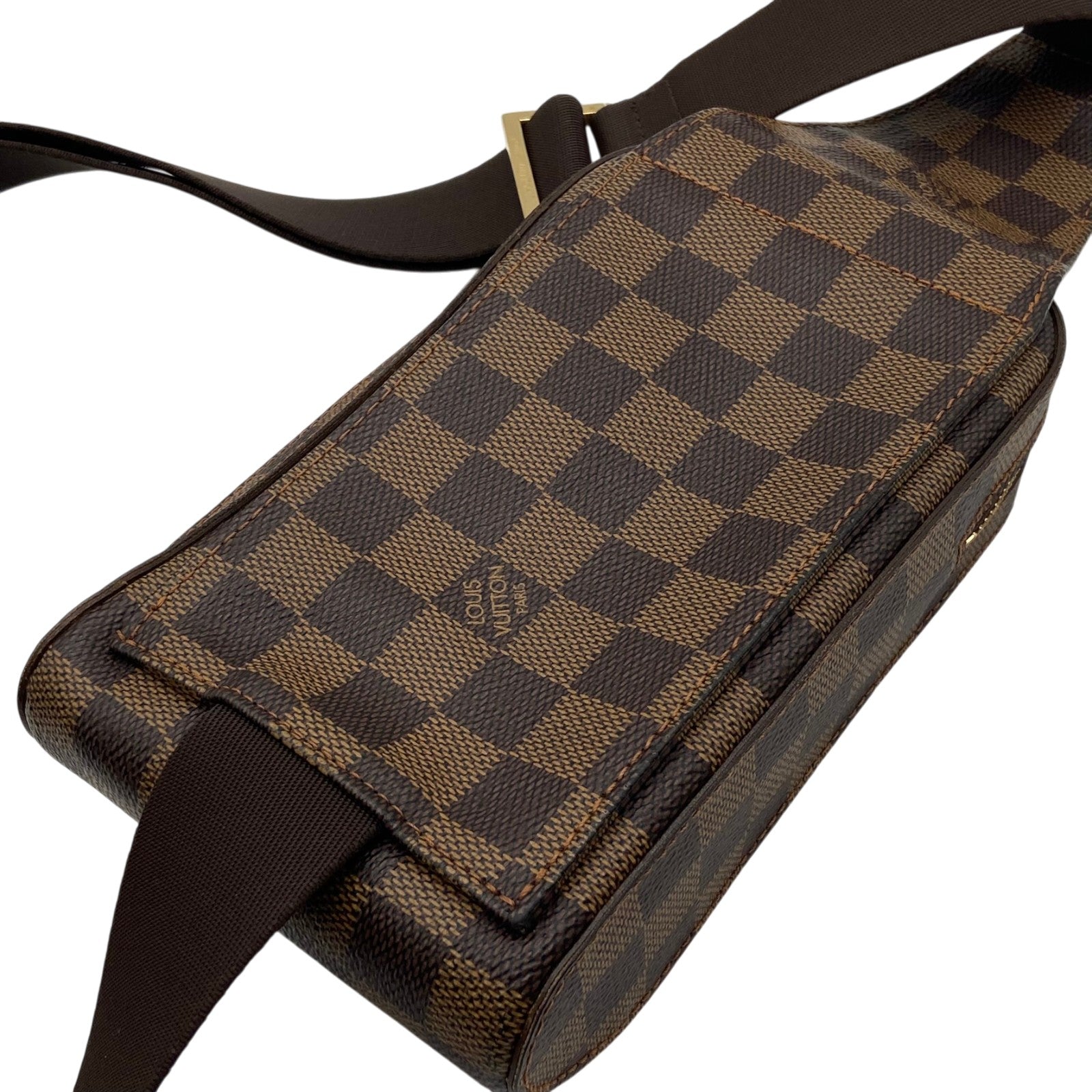 ルイヴィトン ダミエ ジェロニモス ボディバッグ ブラウン メンズ レディース ルイ・ヴィトン LOUIS VUITTON ジェロニモス N51944 ブラウン ダミエ