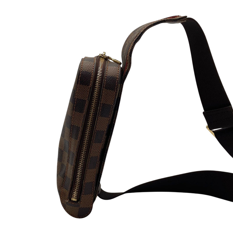 ルイ・ヴィトン LOUIS VUITTON ジェロニモス N51944 ブラウン ダミエ