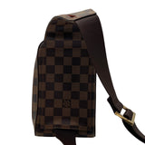 ルイ・ヴィトン LOUIS VUITTON ジェロニモス N51944 ブラウン ダミエキャンバス/レザー メンズ ボディバッグ