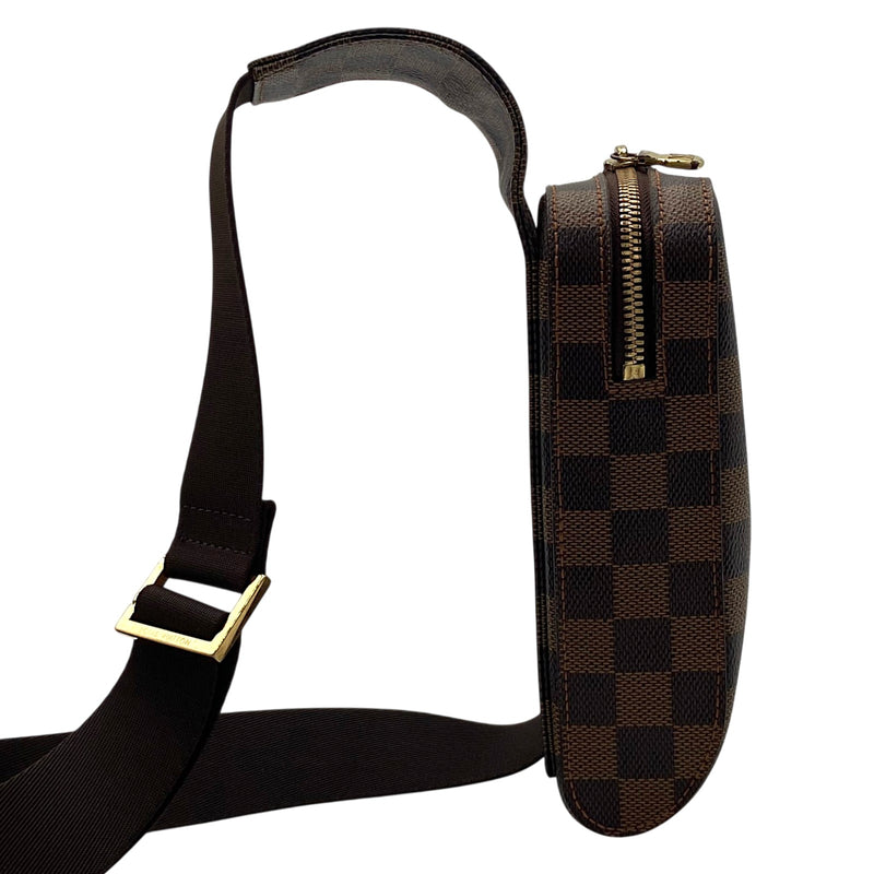 ルイ・ヴィトン LOUIS VUITTON ジェロニモス N51944 ブラウン ダミエ