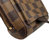 ルイ・ヴィトン LOUIS VUITTON ジェロニモス N51944 ブラウン ダミエキャンバス/レザー メンズ ボディバッグ