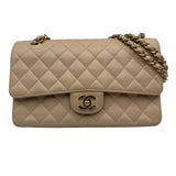 シャネル CHANEL マトラッセ25 A01112 ベージュ/ゴールド キャビアスキン レディース ショルダーバッグ