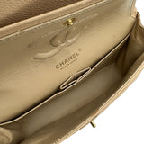 シャネル CHANEL マトラッセ25 A01112 ベージュ/ゴールド キャビアスキン レディース ショルダーバッグ