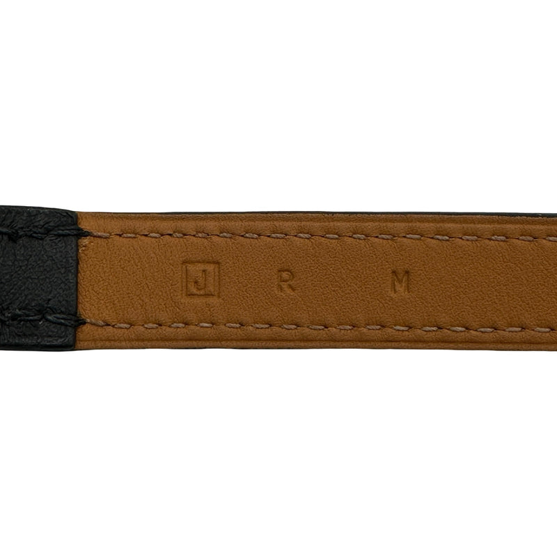エルメス HERMES エトリヴィエール ブレスレットM □J刻 ブラック