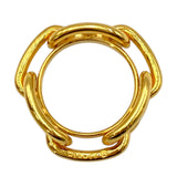 エルメス HERMES ルガデ スカーフリング ゴールド メタル アクセサリー