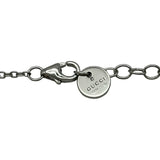 グッチ GUCCI アイコンブルームネックレス ホワイトゴールド Au750 ジュエリー